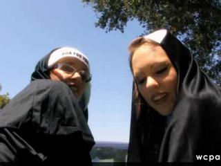 Messy anal large gazoo nuns