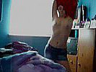 Watch my college roomate, as she strips and masturbates on webcam for her boyfriend!