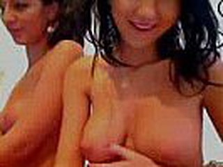 Watching these 2 beautiful babes playfully display their perfect youthful bodies on webcam will make you drool and fantasize about a threesome with them. It's an awesome video.