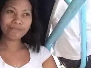 Sexy Filipina bargirl sucks and copulates white stud after jacuzzi bubble bath