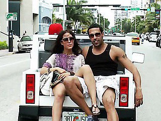 Capri gets invited to spend some time in Miami. Carlos takes her on a tour of the city then takes her out shopping. Capri's looking for a bikini so this babe can hit the beach. We acquire an neverseen view from inside..